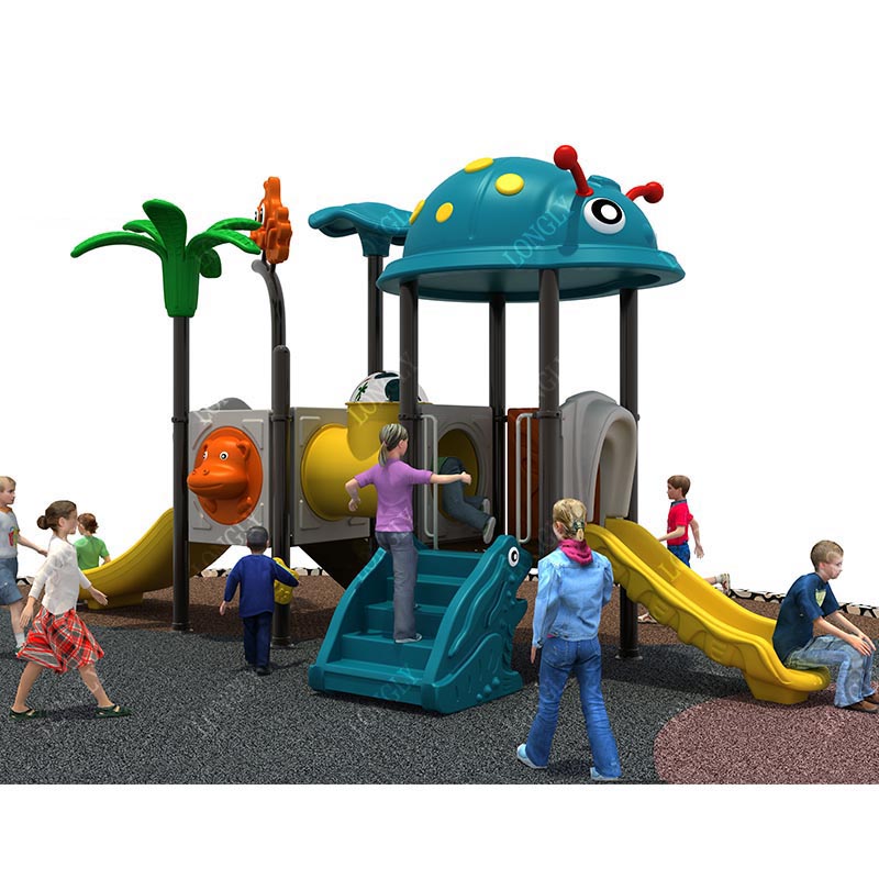 Kids Outdoor Park - Fabrieks prijs kinder glijbaan attractiepark apparatuur