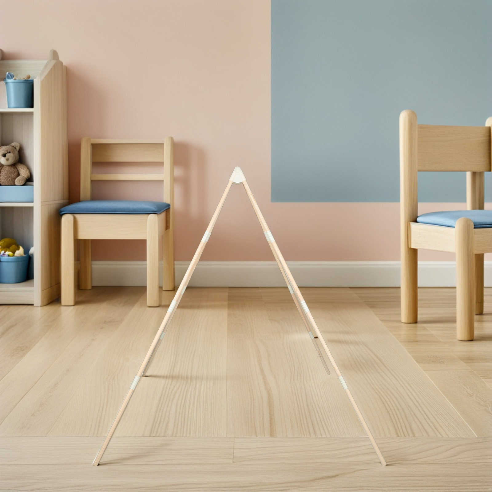 Kids Outdoor Teepee - Kinder Tipi Vervangende Tentstokken Massief Houten
