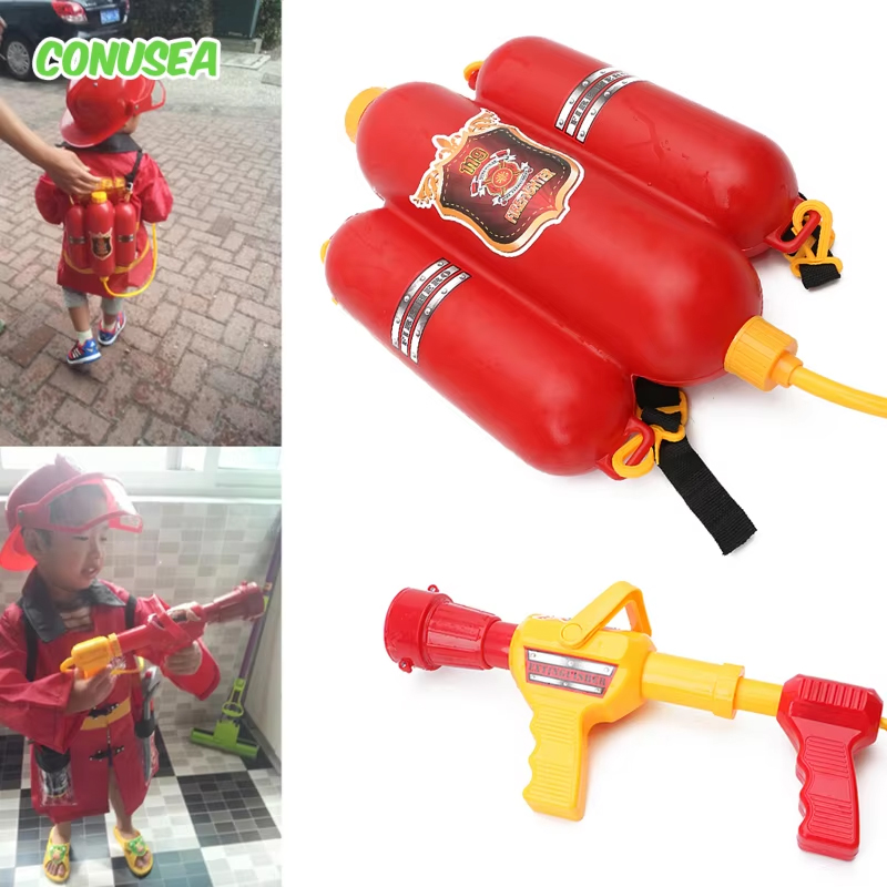 Water Gun Soaker - Brandrugzak Waterpistool Grote capaciteit Brandweerman Waterpistolen