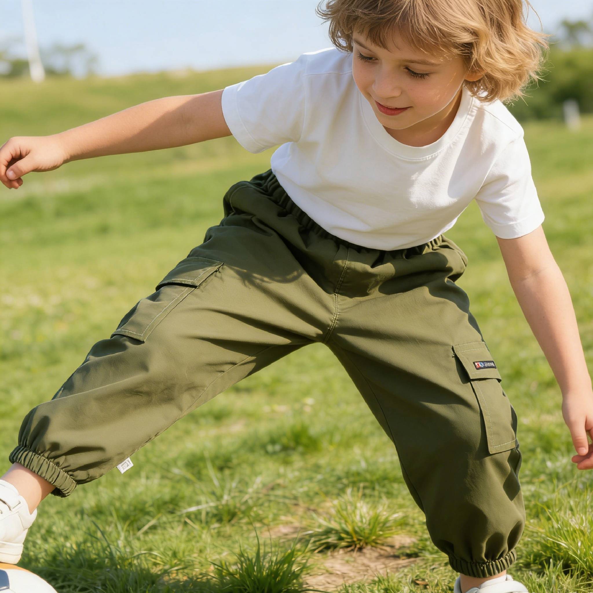 Kids Outdoor Overalls - Lente Jongens Broeken 2026 Mode Zomer