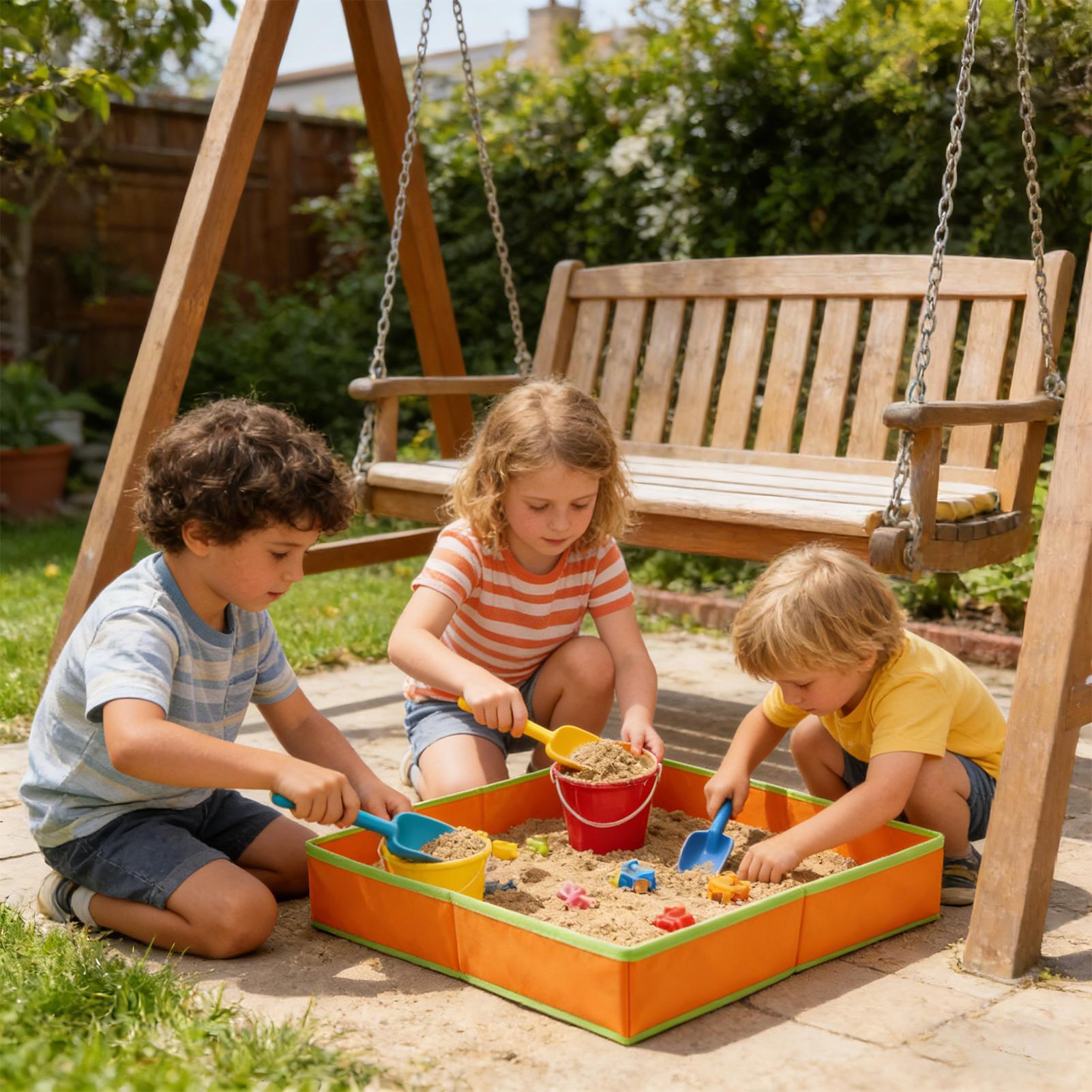 Kids Outdoor Picnic Table - 1-delige zandtafel voor kinderen, zandbak speelgoed