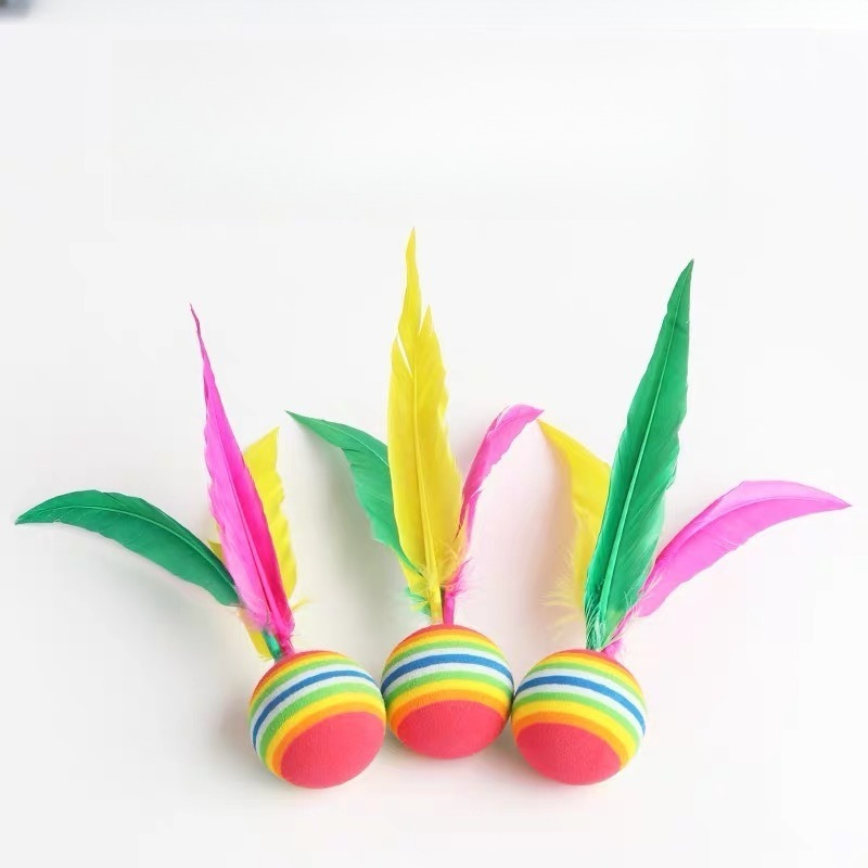 Outdoor Games For Kids - Jazzminton Outdoor Badmintonbal Set Kinderen Rubberen