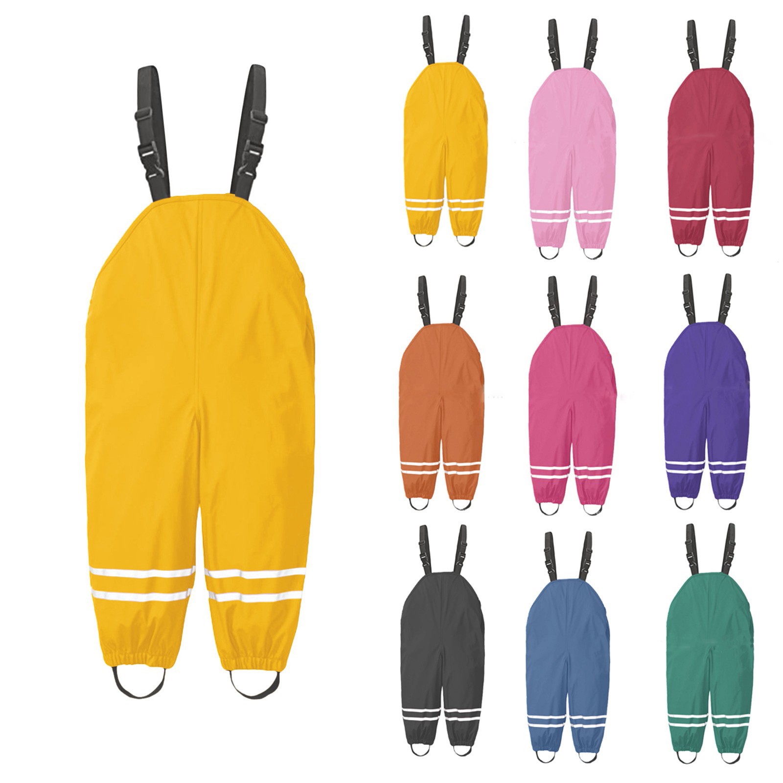 Kids Outdoor Overalls - 1-8Y regenbroek peuter kinderen regen overall