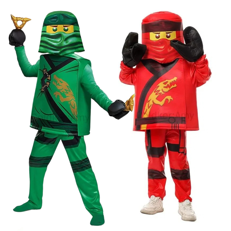Kids Outdoor Ninja Warrior Course - 2026 nieuwe collectie Halloween-kostuums voor jongens