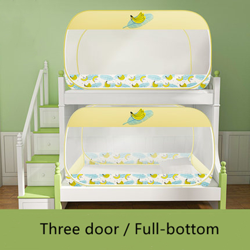 Kids Outdoor Yurt - Cartoon Patroon Bed Klamboes 0.9 m/1.0