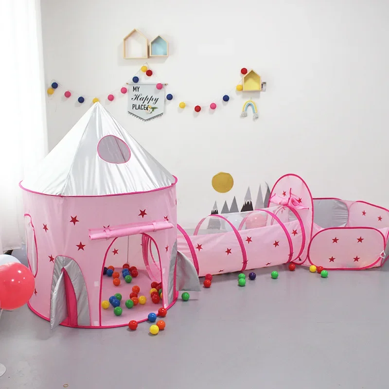 Kids Outdoor Yurt - 3In1 Draagbare Ruimte Capsule Tent Ruimte