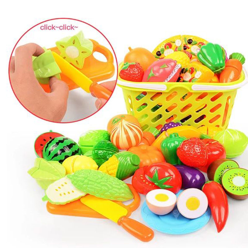 Kids Outdoor Kitchen Set - Kinderspeelgoed Fruit- en groentesnijset voor kinderen