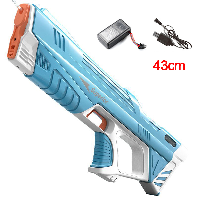 Water Gun Soaker - 43 cm volledig elektrisch automatisch wateropslagpistool