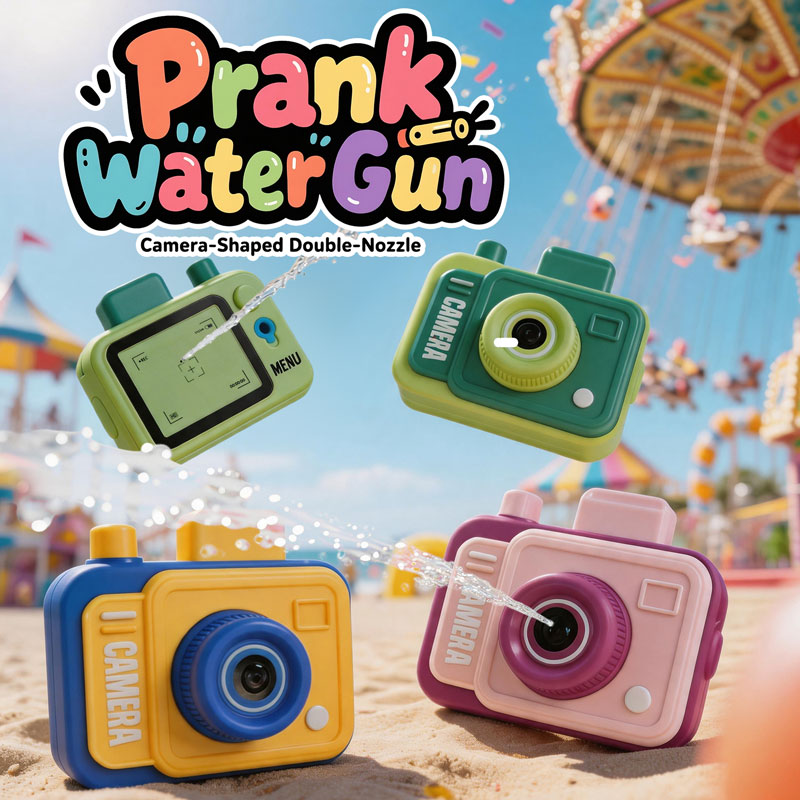 Kids Outdoor Lounge Set - Dubbelzijdig waterpistool Camera Water Prank Gun
