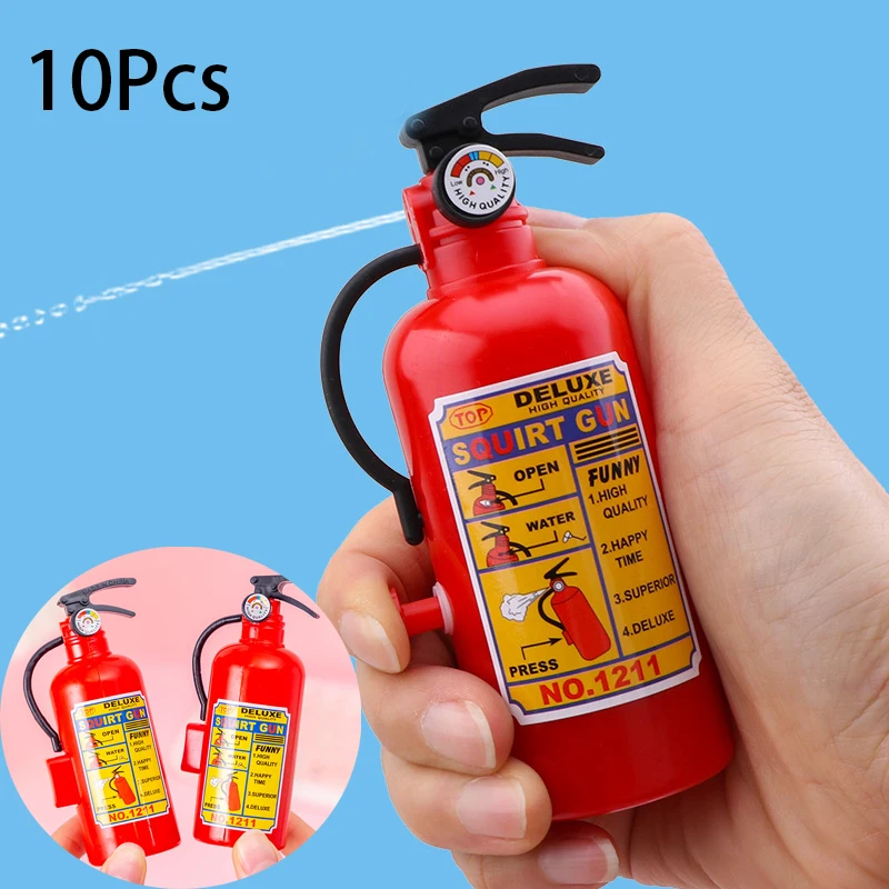 Outdoor Kids In An Indoor World - 10 Stuks Creatieve Mini Brandblusser Waterpistolen
