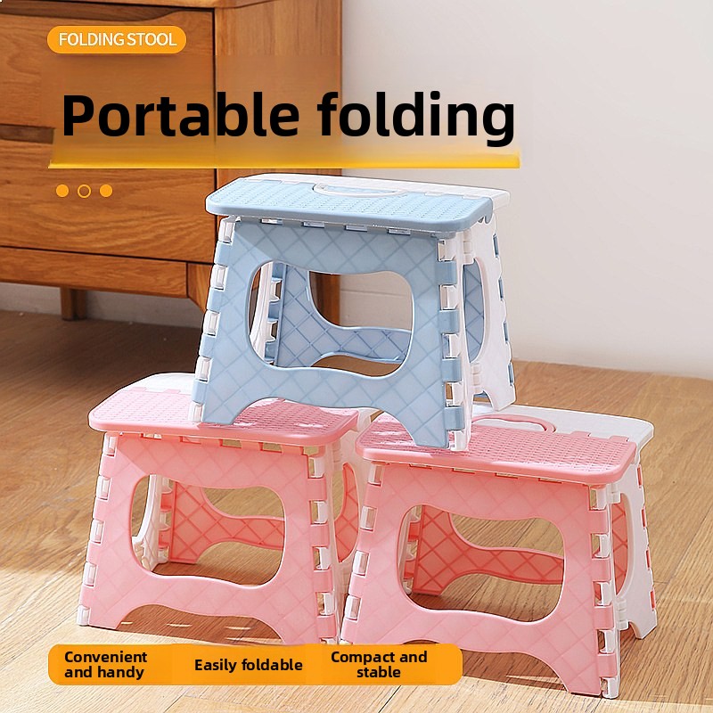 Kids Outdoor Foldable Chair - Opvouwbare kruk voor buiten, draagbare campingstoel,