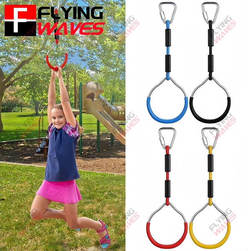 Kids Outdoor Swing - Kinderen Hangende GYM Ring Schommel Klimmen