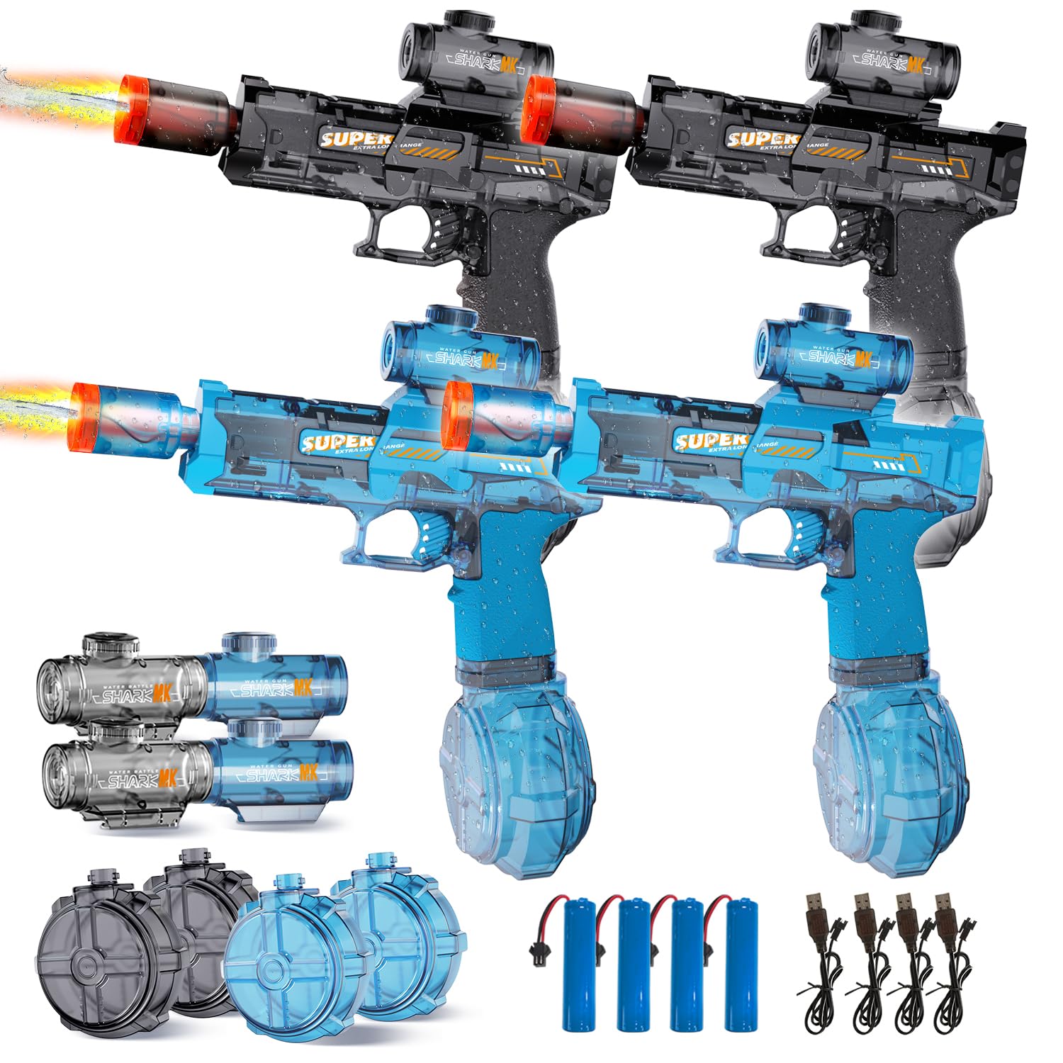 Water Gun Soaker - Elektrisch waterpistool voor kinderen en volwassenen,