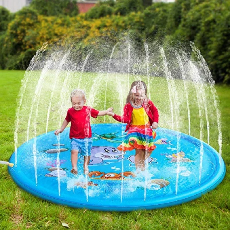 Kids Outdoor Lounge Set - 100/170 Cm Kids Opblaasbare Water Splash