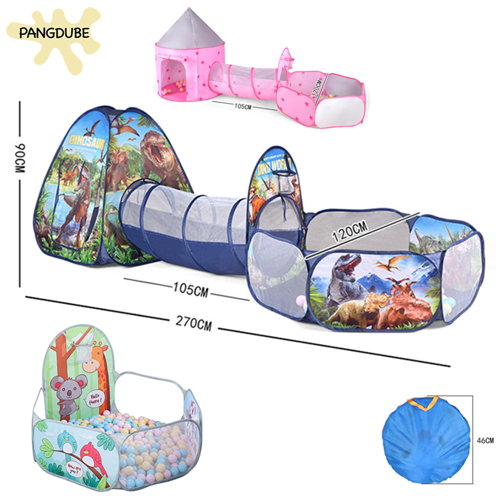 Kids Outdoor Teepee - PANGDUBE Speeltent voor kinderen Opvouwbare ruimteschip-tunnel