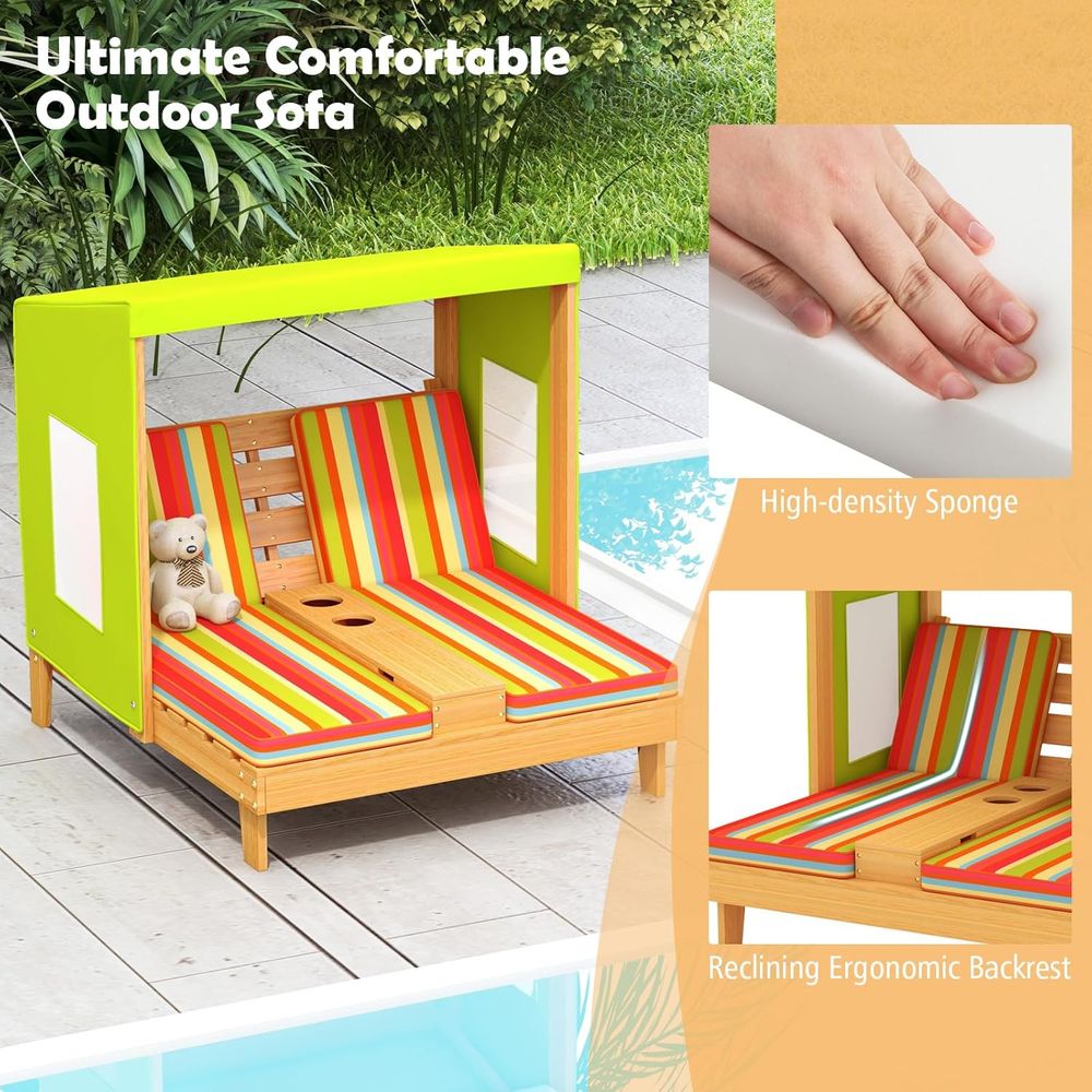 Chaise-loungestoel voor kinder - Kids Outdoor Lounger Chair recensie en prijs