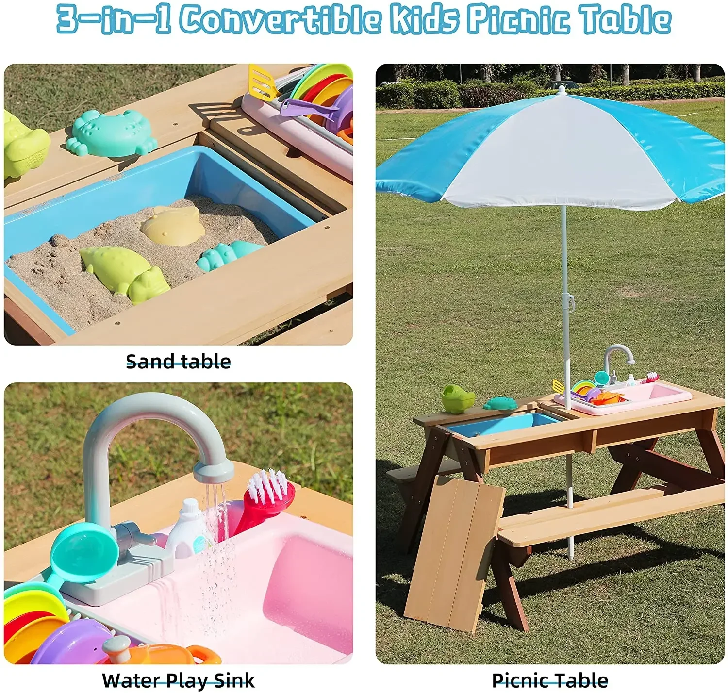 # Picknicktafel voor kinderen  - Kids Outdoor Picnic Table recensie en prijs