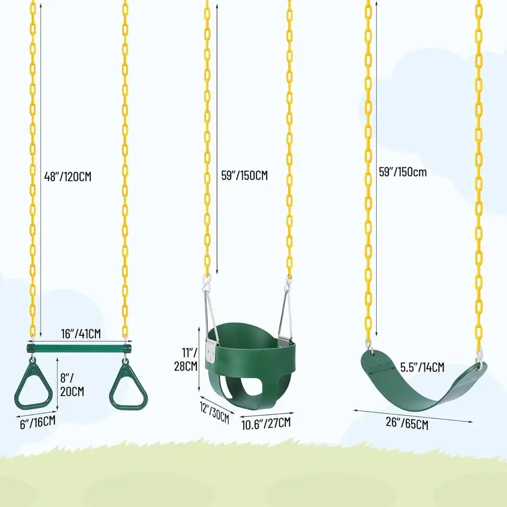 Buitenspeelcombinatie met ring - Kids Outdoor Swing recensie en prijs