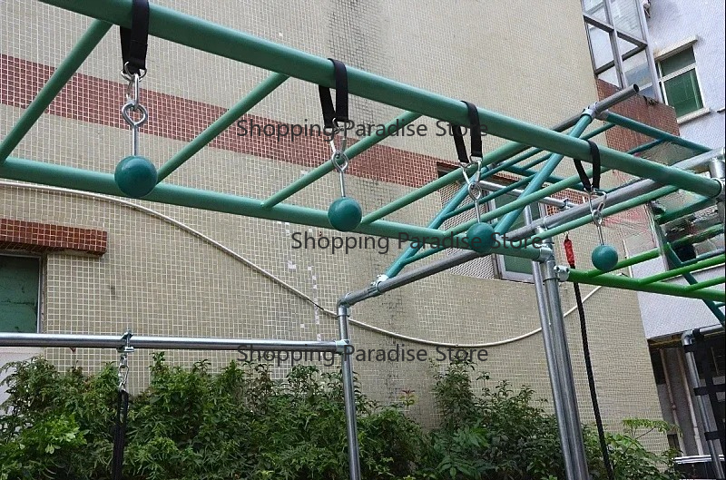 Ninja warrior obstakelparcours - Kids Outdoor Ninja Course recensie en prijs