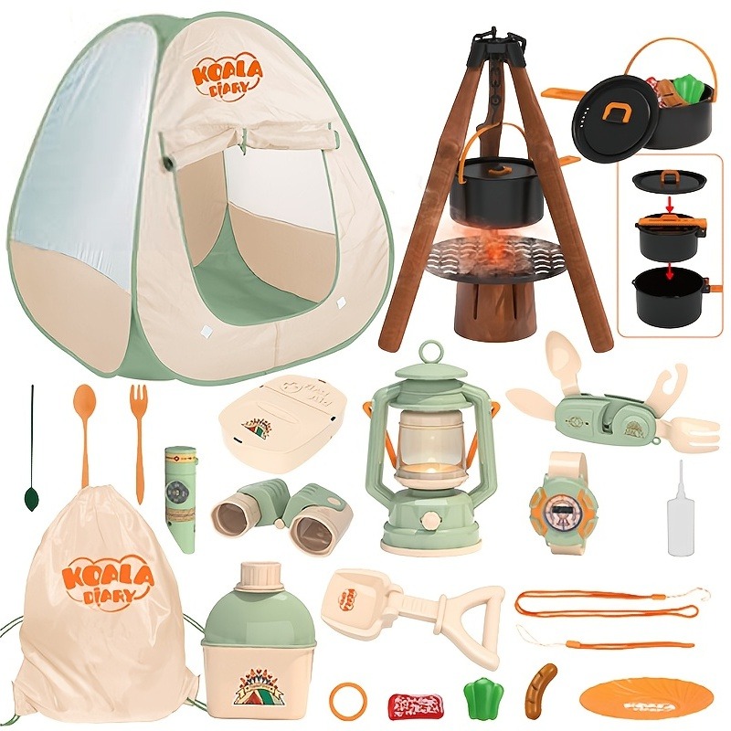 Campingset voor kinderen Speel - Kids Outdoor Teepee recensie en prijs
