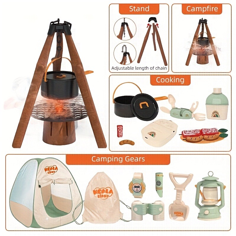 Campingset voor kinderen Speel - Kids Outdoor Teepee recensie en prijs