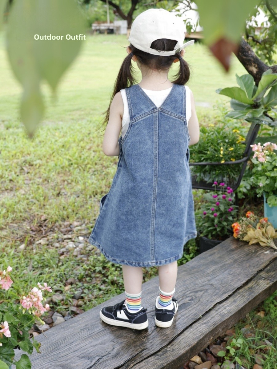 Meisjes Outdoor Camping Denim  - Kids Outdoor Overalls recensie en prijs