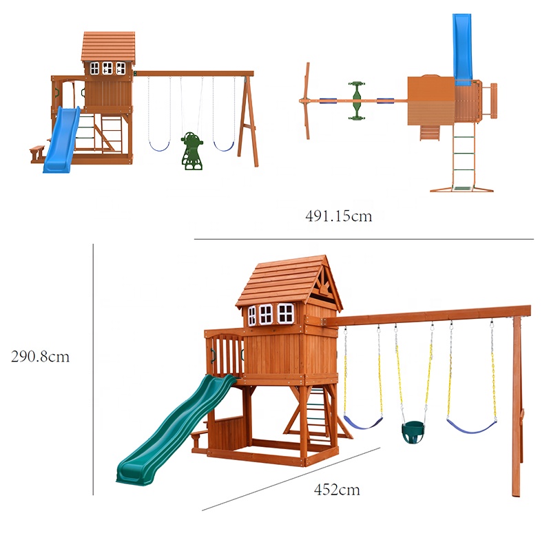 Groot buitenspeeltoestel kinde - Kids Outdoor Swing recensie en prijs