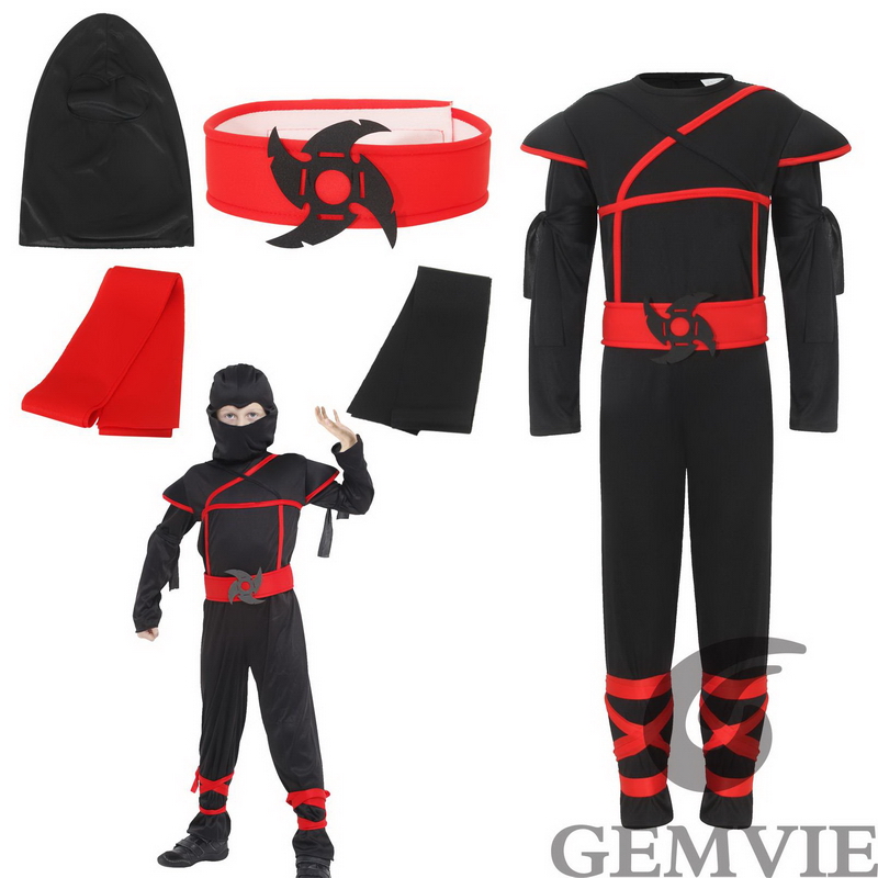 Kids Halloween Ninja Kostuum J - Kids Outdoor Ninja Warrior Course recensie en prijs