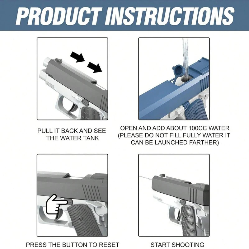 M1911 Waterpistolen Speelgoed  - Water Gun Soaker recensie en prijs