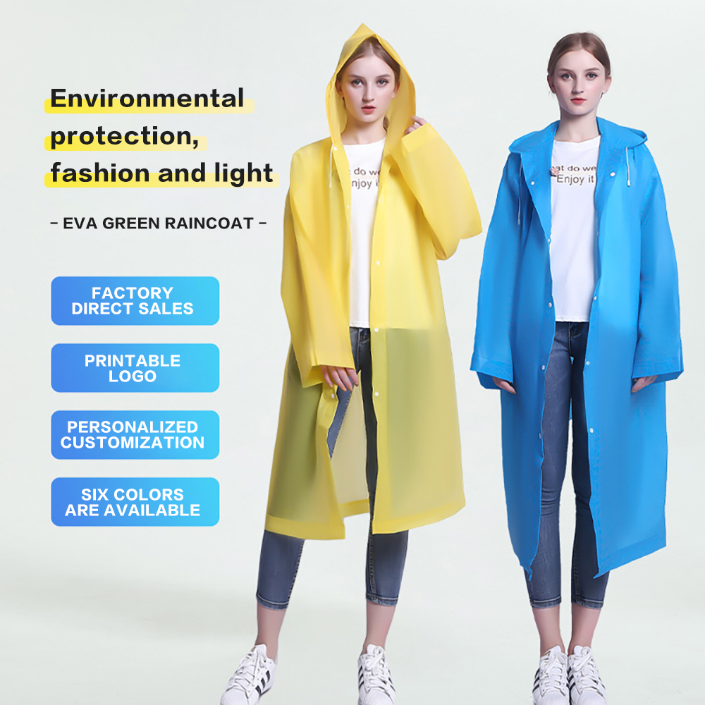 1 stks EVA regenjas voor volwa - Kids Outdoor Jacket recensie en prijs