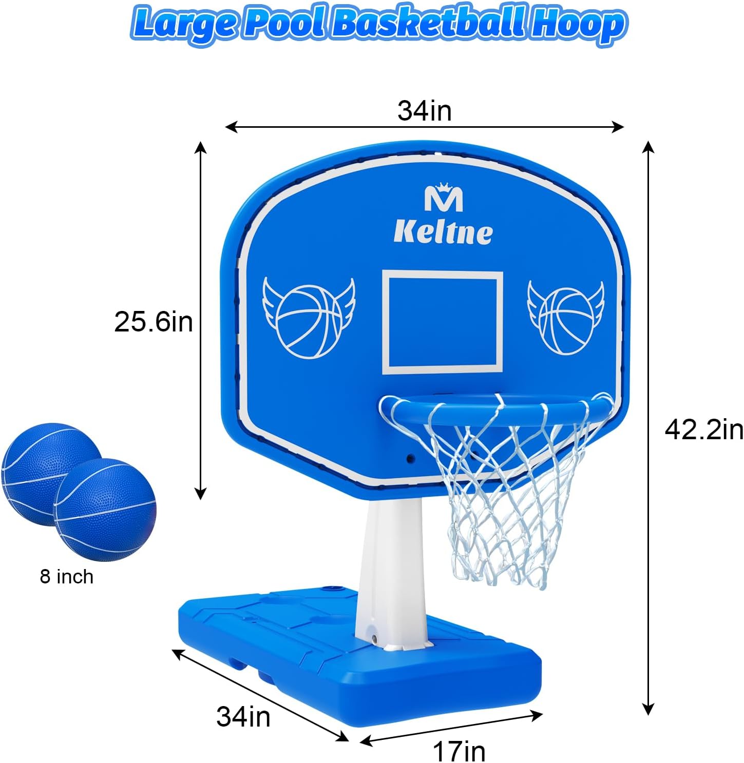 Grote basketbalring voor zwemb - Outdoor Games For Kids recensie en prijs
