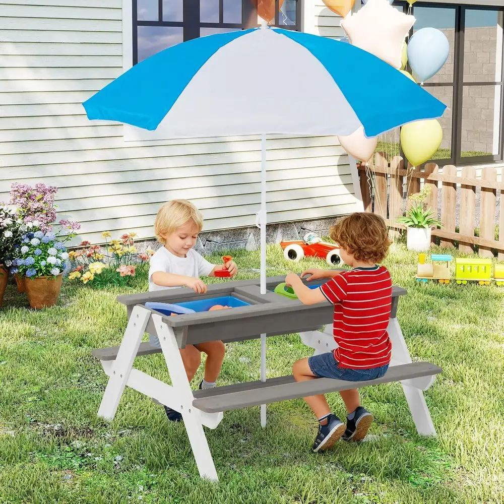 Ombouwbare 3-in-1 houten pickn - Kids Outdoor Picnic Table recensie en prijs