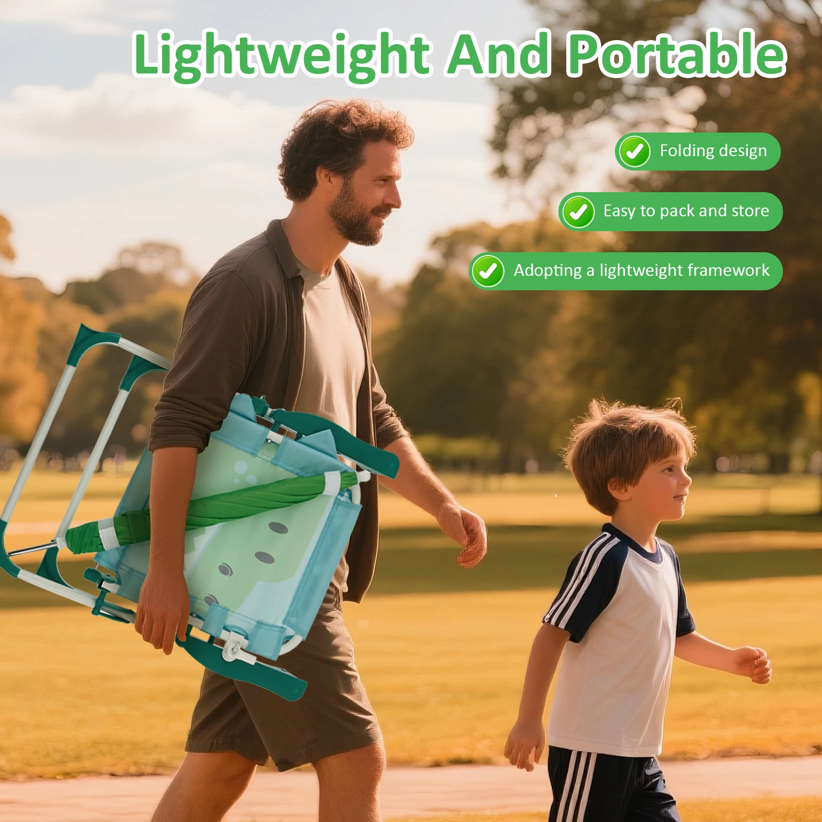 Opvouwbare strandstoel voor ki - Kids Outdoor Lounger Chair recensie en prijs