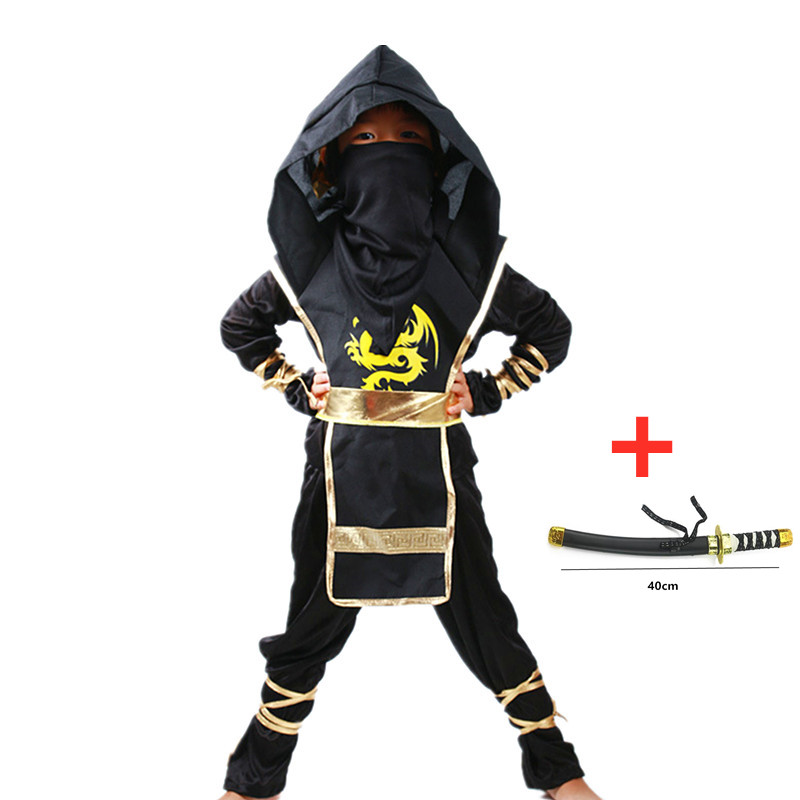Jongens Ninja Deluxe kostuum v - Kids Outdoor Ninja Warrior Course recensie en prijs