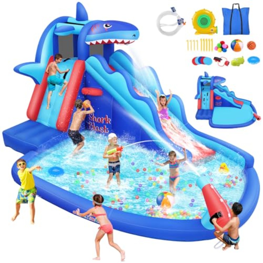 Opblaasbare waterglijbaan spri - Kids Outdoor Climbing Wall recensie en prijs