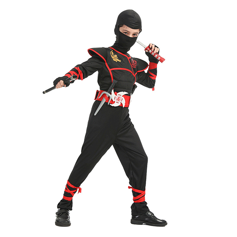 Jongens Ninja Deluxe kostuum v - Kids Outdoor Ninja Warrior Course recensie en prijs