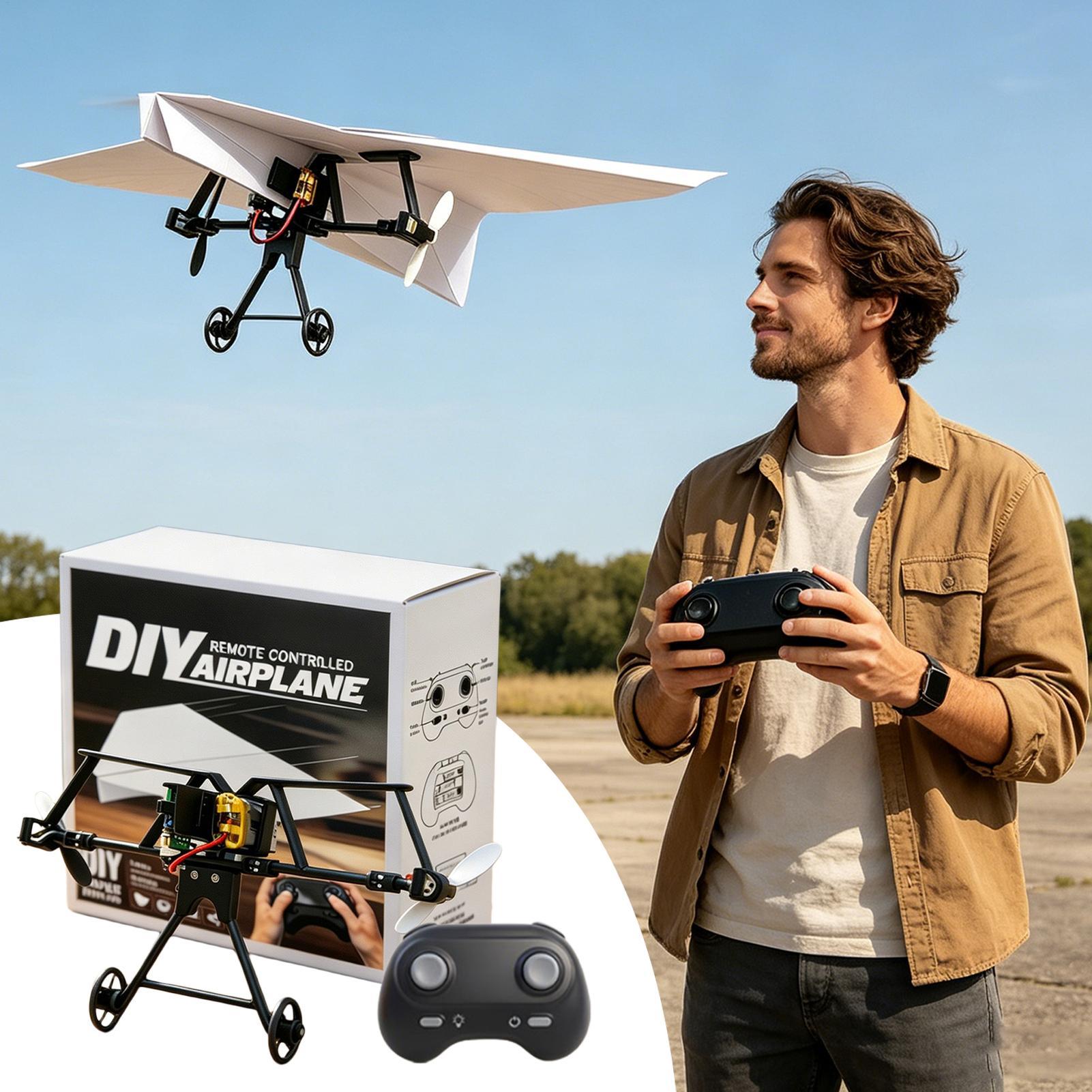 DIY RC Papieren Vliegtuig Kit  - Kids Outdoor Park recensie en prijs