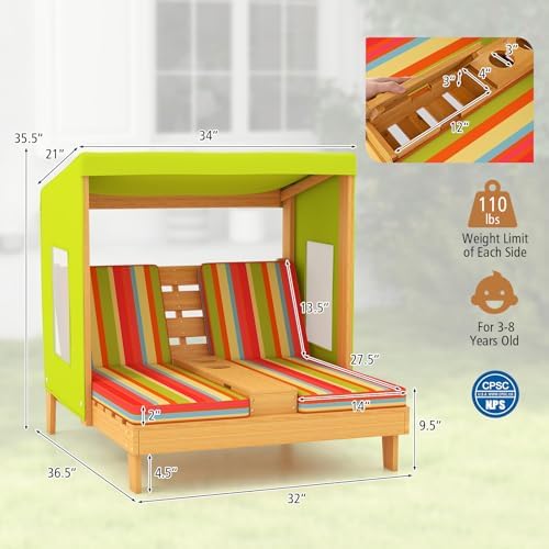 Chaise-loungestoel voor kinder - Kids Outdoor Lounger Chair recensie en prijs