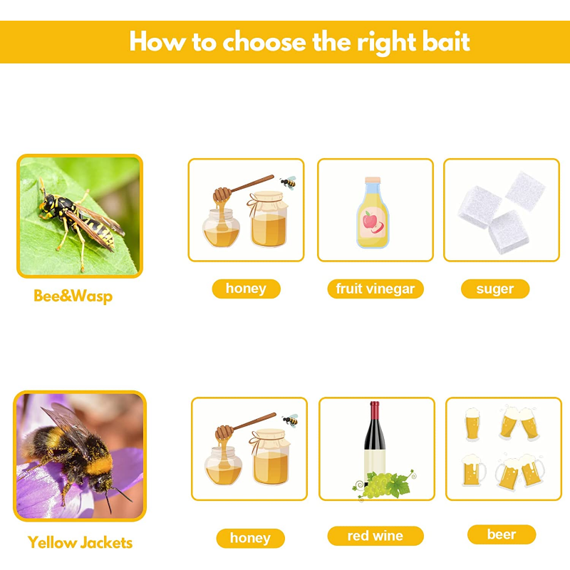 Zonne-aangedreven wespenval, h - Bug Catching Kit recensie en prijs