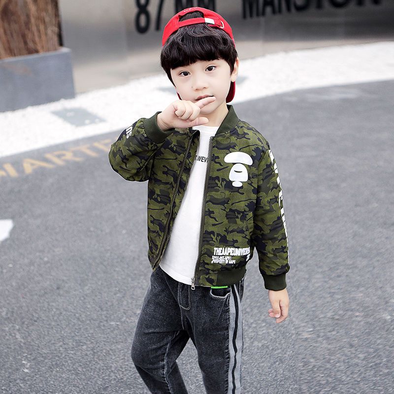 2025, nieuw camouflage-honkbal - Kids Outdoor Jacket recensie en prijs