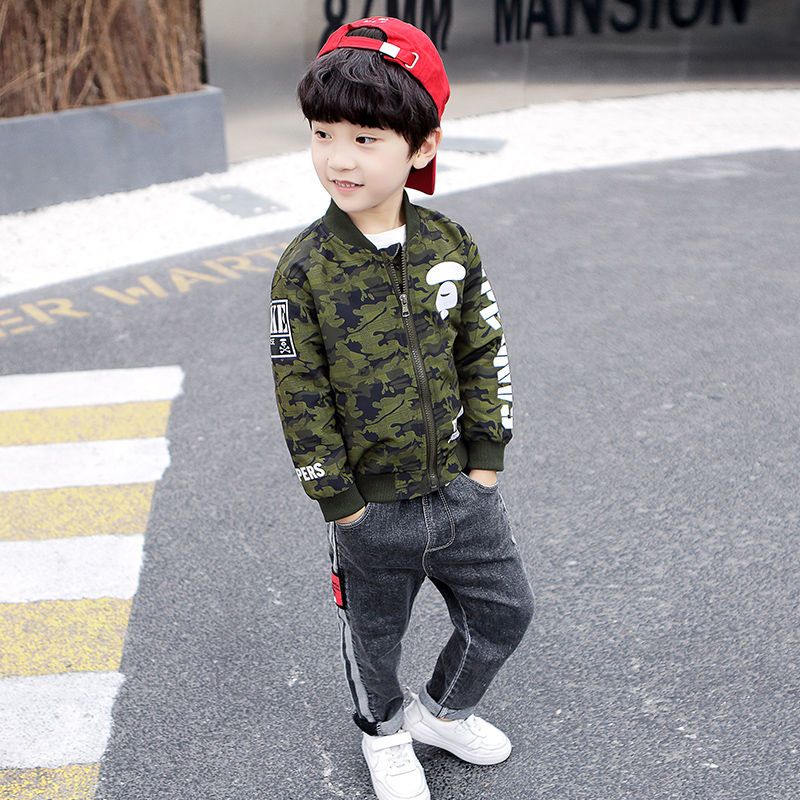 2025, nieuw camouflage-honkbal - Kids Outdoor Jacket recensie en prijs