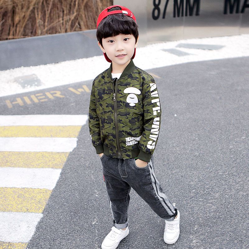 2025, nieuw camouflage-honkbal - Kids Outdoor Jacket recensie en prijs