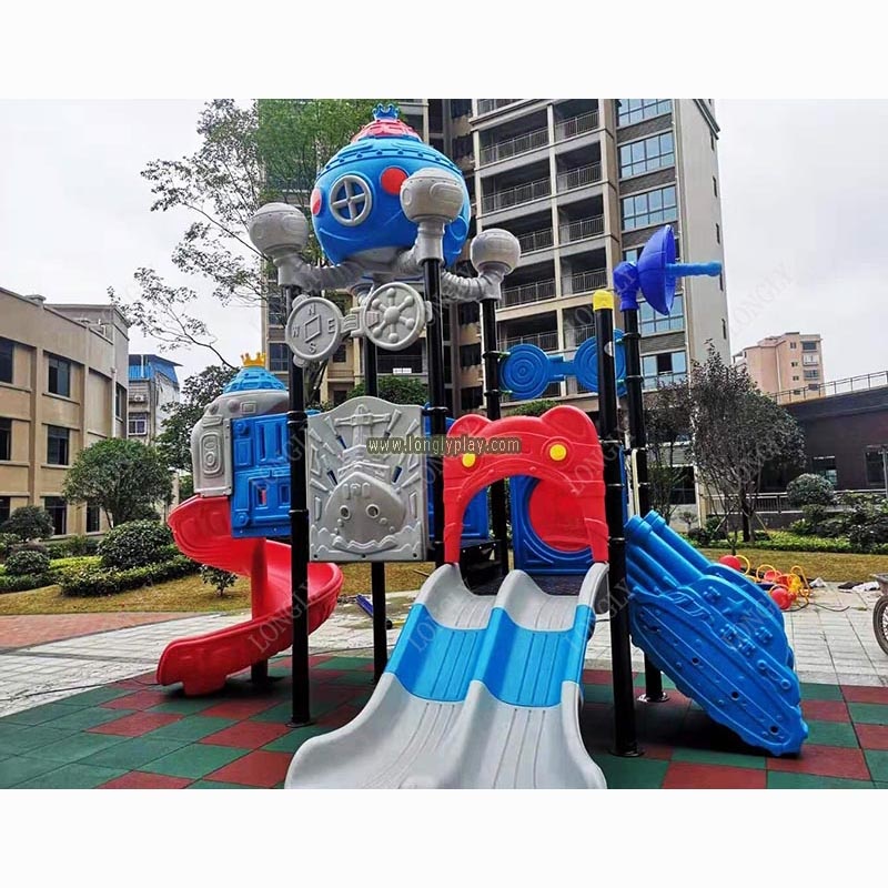 Kinderplasticglijbaan voor tui - Kids Outdoor Park recensie en prijs