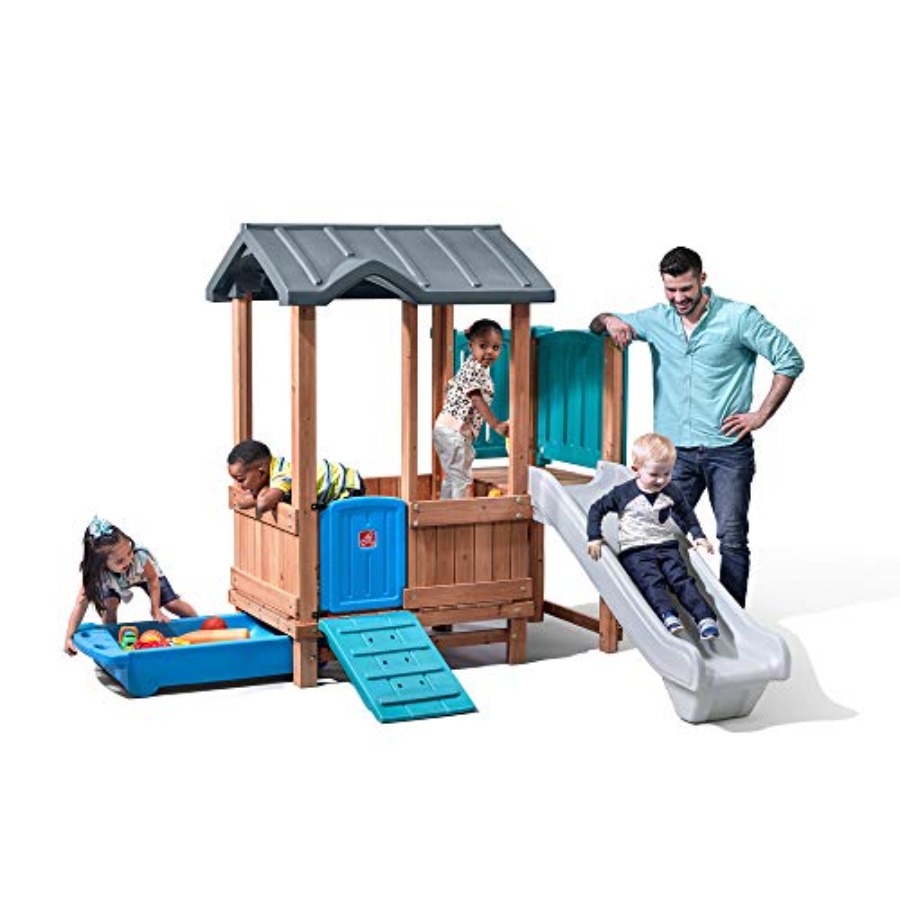 Woodland Adventure Speelhuis & - Kids Outdoor Swing recensie en prijs