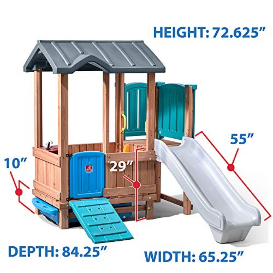 Woodland Adventure Speelhuis & - Kids Outdoor Swing recensie en prijs
