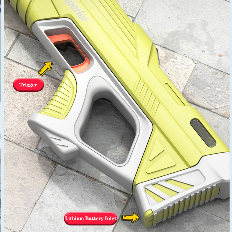 43 cm volledig elektrisch auto - Water Gun Soaker recensie en prijs