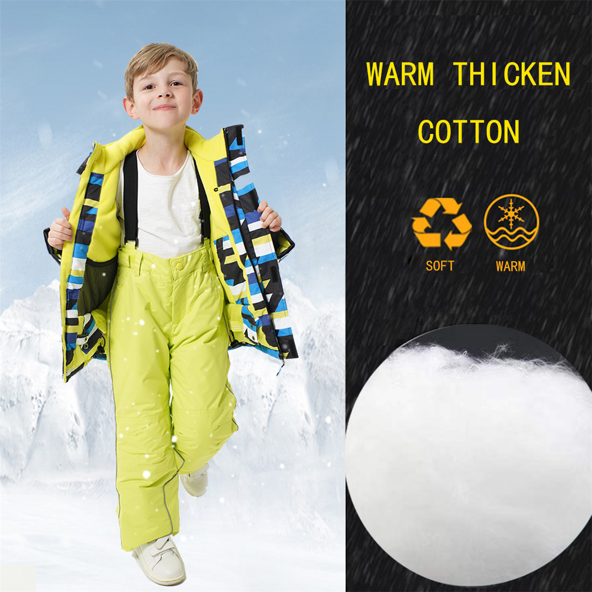 HONEYKING Kinderskibroek Winte - Kids Outdoor Overalls recensie en prijs