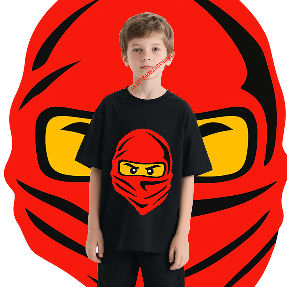 Rode Ninja Eyes anime kostuum  - Kids Outdoor Ninja Warrior Course recensie en prijs