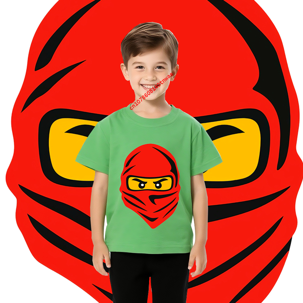 Rode Ninja Eyes anime kostuum  - Kids Outdoor Ninja Warrior Course recensie en prijs