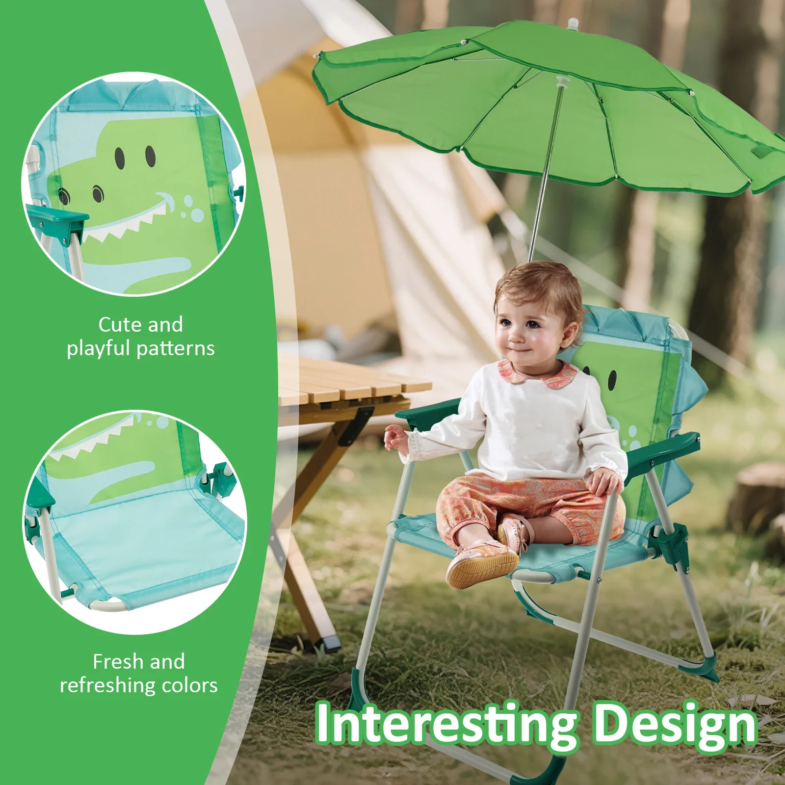 Opvouwbare strandstoel voor ki - Kids Outdoor Lounger Chair recensie en prijs